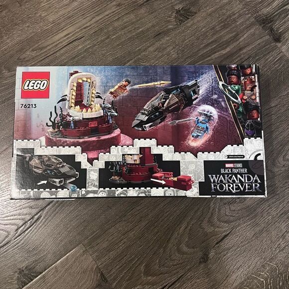 LEGO Marvel Black Panther Wakanda Forever King Namor’s Throne Room 76213 - Picture 2 of 2